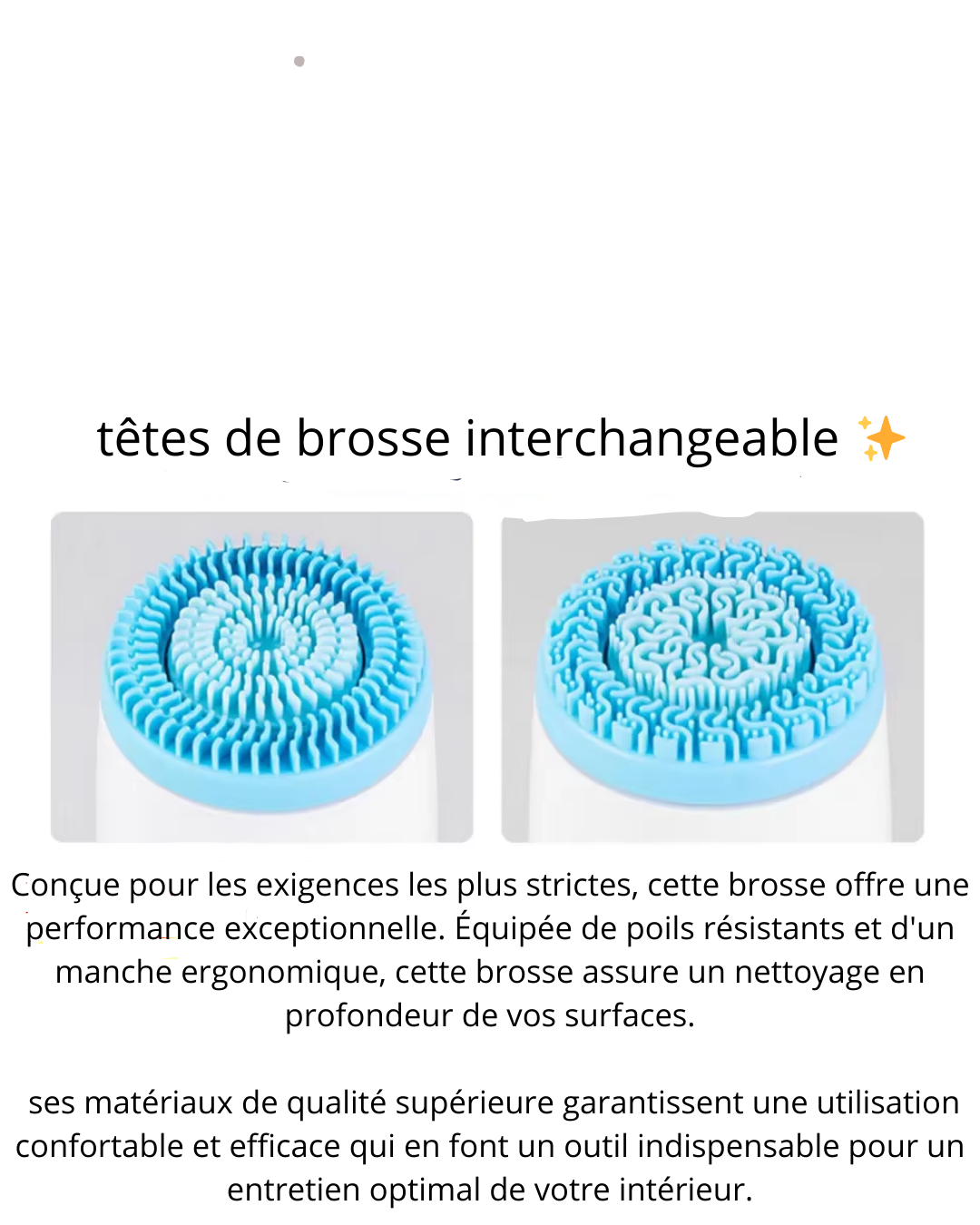 Brosse de Soin Facial 3 en 1 Électrique Intelligent™ : Nettoie en Profondeur le visage !