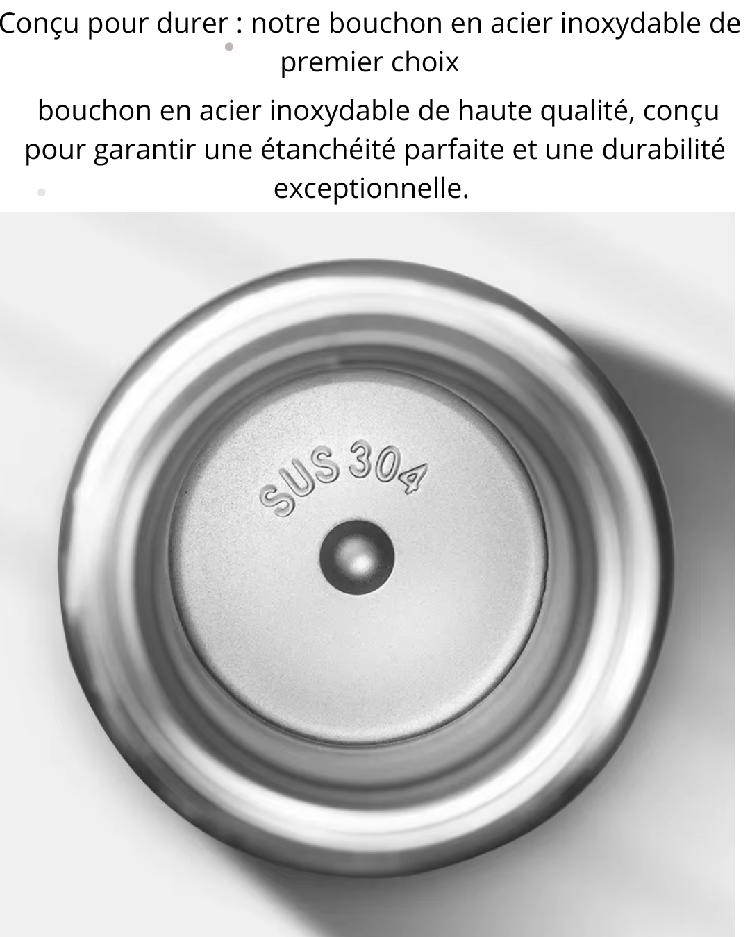Bouteille Thermos 500ml en Acier Inoxydable avec Affichage Numérique™ : Garde Vos Boissons à Température Idéale avec Température Réglable et  Entièrement Étanche