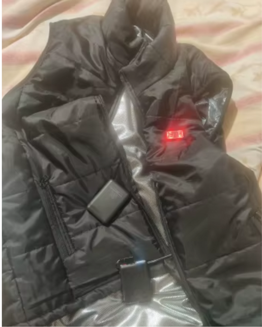 Veste Chauffante USB en Graphène™ pour Homme et Femme : Intégrée de Capteur de Chaleur Intelligent pour Rester Bien au Chaud en Toute Saison Même en Hiver – Idéale pour les Aventures Extérieures !