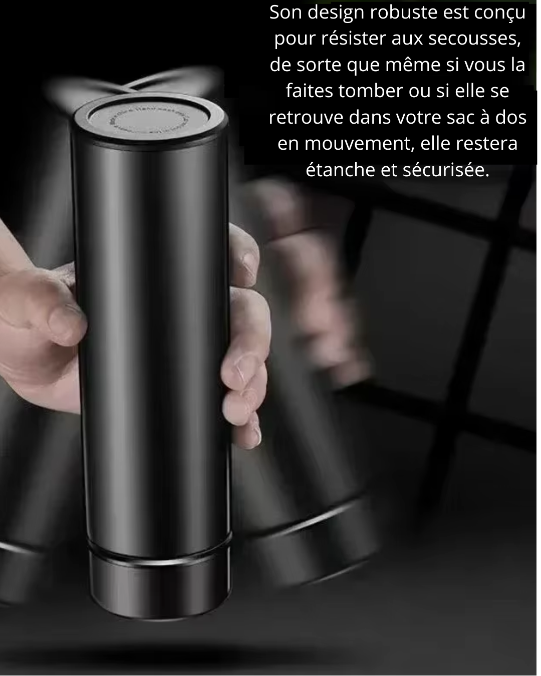Bouteille Thermos 500ml en Acier Inoxydable avec Affichage Numérique™ : Garde Vos Boissons à Température Idéale avec Température Réglable et  Entièrement Étanche