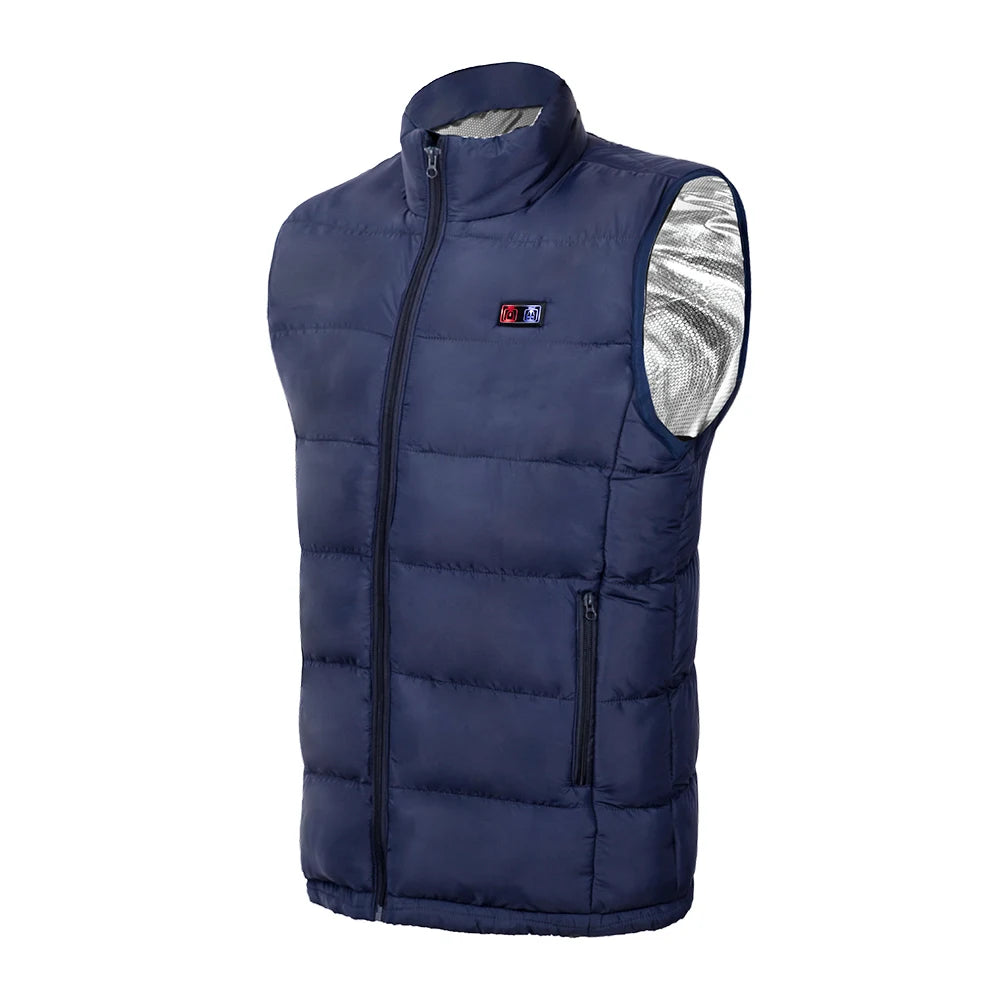 Veste Chauffante USB en Graphène™ pour Homme et Femme : Intégrée de Capteur de Chaleur Intelligent pour Rester Bien au Chaud en Toute Saison Même en Hiver – Idéale pour les Aventures Extérieures !