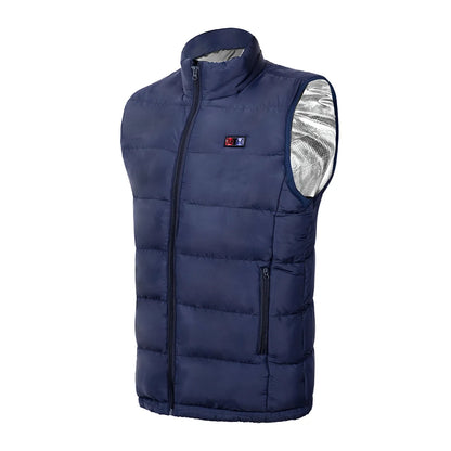 Veste Chauffante USB en Graphène™ pour Homme et Femme : Intégrée de Capteur de Chaleur Intelligent pour Rester Bien au Chaud en Toute Saison Même en Hiver – Idéale pour les Aventures Extérieures !