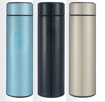 Bouteille Thermos 500ml en Acier Inoxydable avec Affichage Numérique™ : Garde Vos Boissons à Température Idéale avec Température Réglable et  Entièrement Étanche