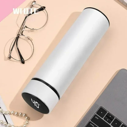 Bouteille Thermos 500ml en Acier Inoxydable avec Affichage Numérique™ : Garde Vos Boissons à Température Idéale avec Température Réglable et  Entièrement Étanche