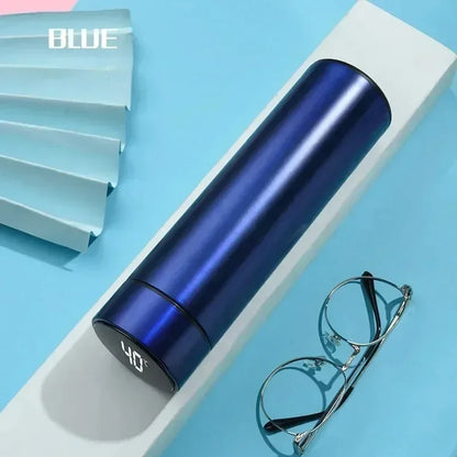 Bouteille Thermos 500ml en Acier Inoxydable avec Affichage Numérique™ : Garde Vos Boissons à Température Idéale avec Température Réglable et  Entièrement Étanche