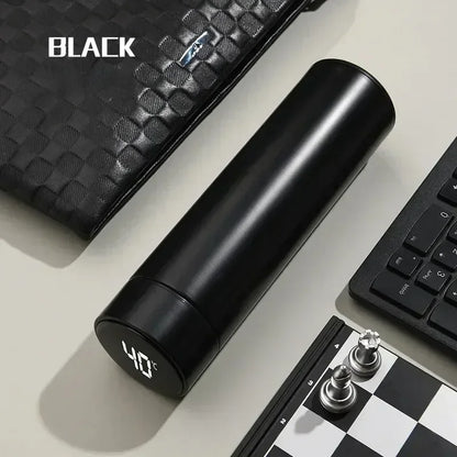 Bouteille Thermos 500ml en Acier Inoxydable avec Affichage Numérique™ : Garde Vos Boissons à Température Idéale avec Température Réglable et  Entièrement Étanche