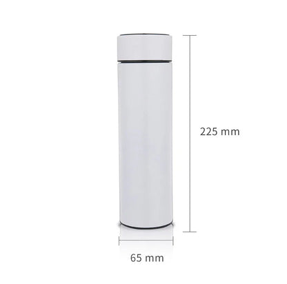 Bouteille Thermos 500ml en Acier Inoxydable avec Affichage Numérique™ : Garde Vos Boissons à Température Idéale avec Température Réglable et  Entièrement Étanche